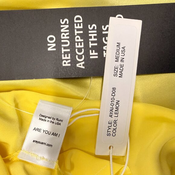 New With Tags- Never Worn- ARE YOU AM I Ninfa Dress - Picture 5 of 8